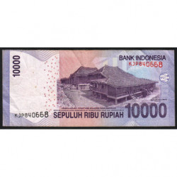 Indonésie - Pick 150c - 10'000 rupiah - Série KJP - 2005/2012 - Etat : TB-