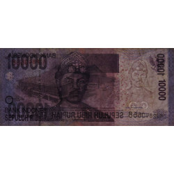 Indonésie - Pick 150c - 10'000 rupiah - Série KJP - 2005/2012 - Etat : TB-