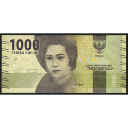Indonésie - Pick 154c_1r (remplacement) - 1'000 rupiah - Série XAN - 2016/2018 - Etat : NEUF