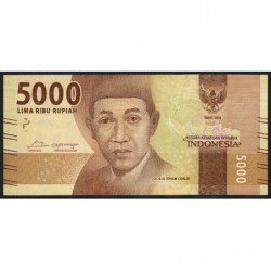 Indonésie - Pick 156b - 5'000 rupiah - Série CDW - 2016/2017 - Etat : NEUF