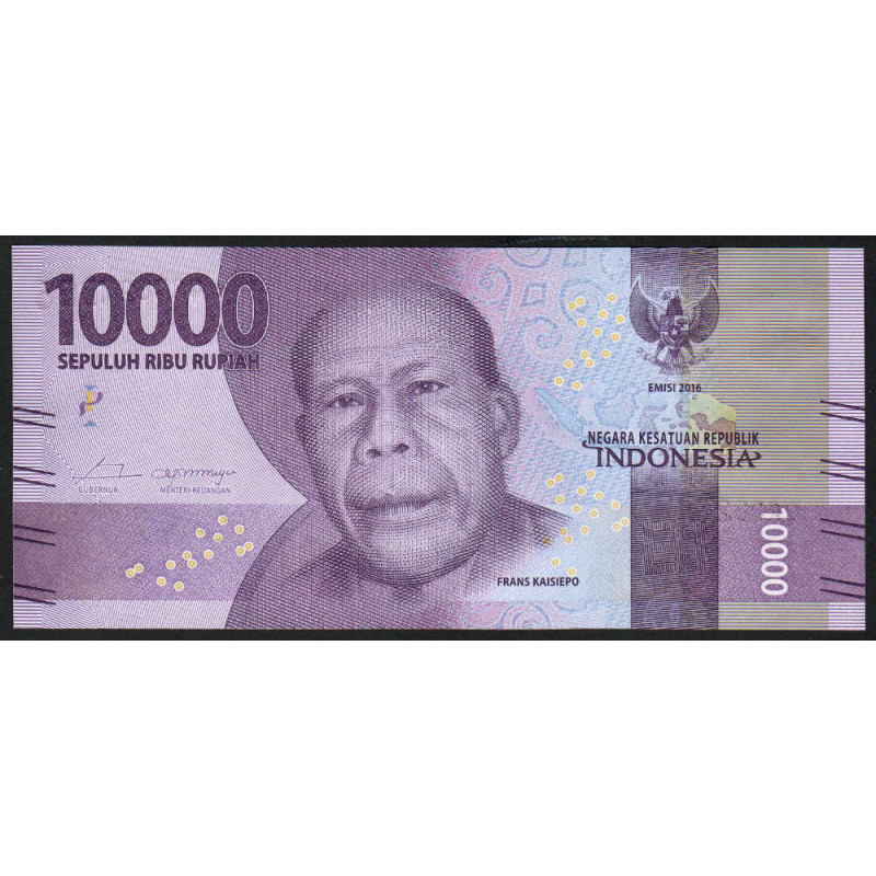 Indonésie - Pick 157b - 10'000 rupiah - Série QAN - 2016/2017 - Etat : NEUF