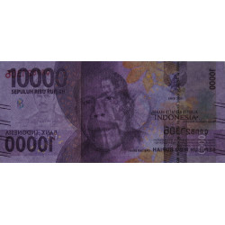 Indonésie - Pick 157b - 10'000 rupiah - Série QAN - 2016/2017 - Etat : NEUF