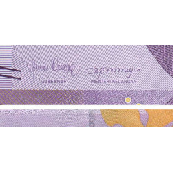 Indonésie - Pick 157c_2 - 10'000 rupiah - Série DDB - 2016/2018 - Etat : NEUF