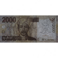 Indonésie - Pick 148a - 2'000 rupiah - Série UAU - 2009/2009 - Etat : NEUF