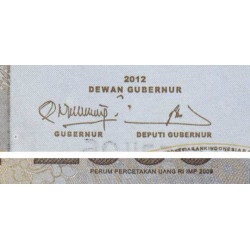 Indonésie - Pick 148d - 2'000 rupiah - Série KIG - 2009/2012 - Etat : NEUF