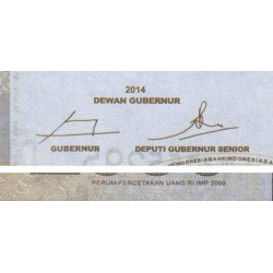 Indonésie - Pick 148e - 2'000 rupiah - Série SMZ - 2009/2014 - Etat : NEUF
