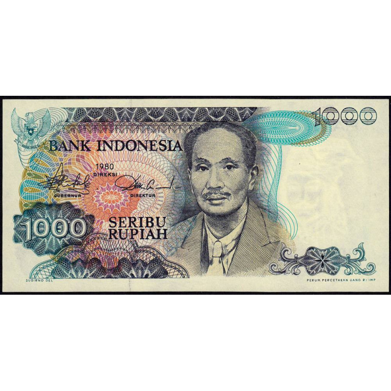Indonésie - Pick 119a - 1'000 rupiah - 1980 - Etat : NEUF