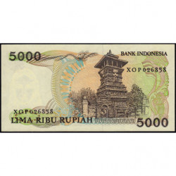 Indonésie - Pick 125r (remplacement) - 5'000 rupiah - 1986 - Etat : pr.NEUF