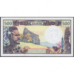 Territoire Français du Pacifique - Pick 1d - 500 francs - Série Z.009 - 2001 - Etat : NEUF