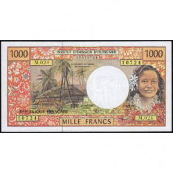 Territoire Français du Pacifique - Pick 2g - 1'000 francs - Série M.024 - 2001 - Etat : SUP