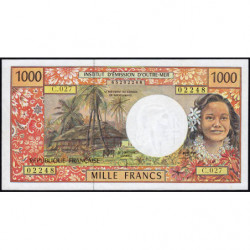 Territoire Français du Pacifique - Pick 2g - 1'000 francs - Série C.027 - 2001 - Etat : SPL