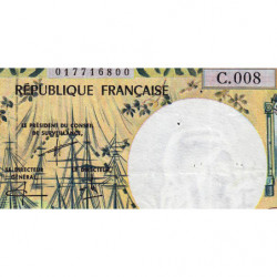 Territoire Français du Pacifique - Pick 3e - 5'000 francs - Série C.008 - 1997 - Etat : TTB