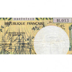 Territoire Français du Pacifique - Pick 3h - 5'000 francs - Série H.013 - 2008 - Etat : TB
