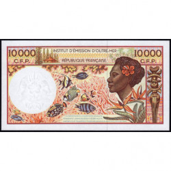 Territoire Français du Pacifique - Pick 4e - 10'000 francs - Série U.001 - 2005 - Etat : NEUF