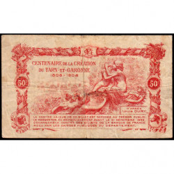 Montauban - Pirot 83-13 - 50 centimes - 1917 - Etat : TB