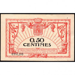 Montpellier - Pirot 85-20 - 50 centimes - Série 156 - 17/07/1919 - Etat : SUP