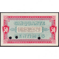 Moulins et Lapalisse - Pirot 86-2a - 50 centimes - Série 1.2 - 12/05/1916 - Spécimen - Etat : NEUF