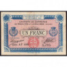 Moulins et Lapalisse - Pirot 86-9b - 1 franc - Série AT 195 - 13/10/1916 - Etat : TTB