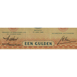 Indes Néerlandaises - Pick 108a - 1 gulden - 15/06/1940 - Etat : TB+