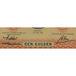 Indes Néerlandaises - Pick 108a - 1 gulden - 15/06/1940 - Etat : NEUF