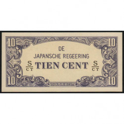 Indes Néerlandaises - Pick 121c - 10 cent - 1942 - Etat : NEUF