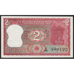 Inde - Pick 53d - 2 rupees - 1978 - Lettre A - Etat : SPL