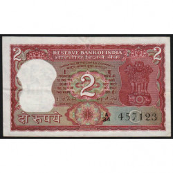 Inde - Pick 53f - 2 rupees - 1982 - Lettre C - Etat : TTB