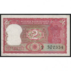 Inde - Pick 53g - 2 rupees - 1983 - Lettre C - Etat : TTB+