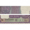 Inde - Pick 77r - 1 rupee - 1976 - Lettre H - Etat : SUP