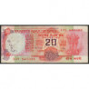 Inde - Pick 82h - 20 rupees - 1989 - Lettre B - Etat : B+