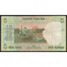 Inde - Pick 88Aa - 5 rupees - Série 39M - Sans lettre - 2001 - Etat : TB