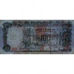 Inde - Pick 85A - 100 rupees - 1985 - Sans lettre - Etat : TTB+