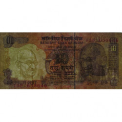 Inde - Pick 89c - 10 rupees - 1998 - Lettre M - Etat : TB+