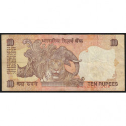 Inde - Pick 89g - 10 rupees - 2002 - Lettre L - Etat : TB+