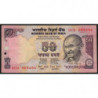 Inde - Pick 90e - 50 rupees - Série - 2CQ - Lettre E - 2002 - Etat : TTB-