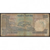 Inde - Pick 91c - 100 rupees - Série - 5DV - Lettre L - 1997 - Etat : B+