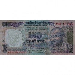 Inde - Pick 91f - 100 rupees - 2000 - Lettre E - Etat : SPL