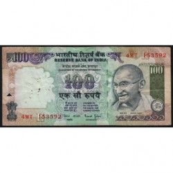 Inde - Pick 91f - 100 rupees - 2000 - Lettre E - Etat : TB