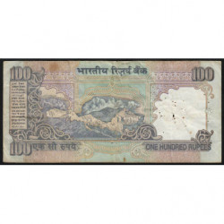 Inde - Pick 91f - 100 rupees - Série - 4MT - Lettre E - 2000 - Etat : TB