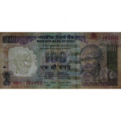 Inde - Pick 91f - 100 rupees - 2000 - Lettre E - Etat : TB