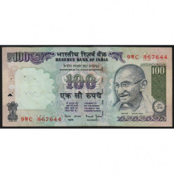 Inde - Pick 91f - 100 rupees - 2000 - Lettre E - Etat : TTB