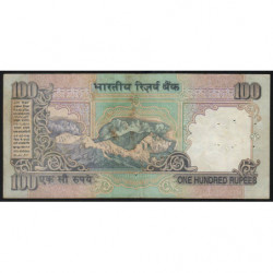 Inde - Pick 91f - 100 rupees - 2000 - Lettre E - Etat : TTB