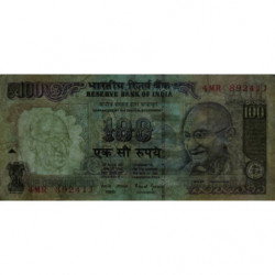 Inde - Pick 91i - 100 rupees - Série - 4MR - Lettre F - 2002 - Etat : TB+