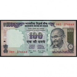 Inde - Pick 91i - 100 rupees - 2002 - Lettre F - Etat : pr.NEUF
