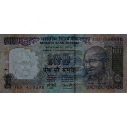 Inde - Pick 91k - 100 rupees - Série - 1DN - Sans lettre - 2005 - Etat : NEUF