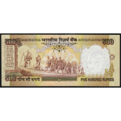 Inde - Pick 93b - 500 rupees - Série 3AQ - Lettre A - 2000 - Etat : NEUF