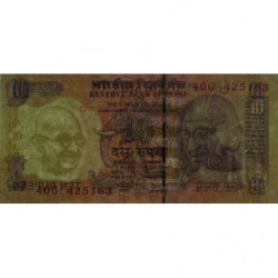 Inde - Pick 95a_2 - 10 rupees - Série 40G - Lettre L - 2006 - Etat : NEUF