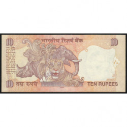 Inde - Pick 95e_2 - 10 rupees - Série 01M - Lettre L - 2009 - Etat : NEUF