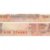 Inde - Pick 95e_2 - 10 rupees - Série 01M - Lettre L - 2009 - Etat : NEUF