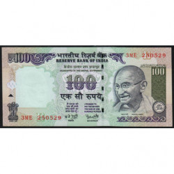 Inde - Pick 98j - 100 rupees - 2007 - Lettre E - Etat : NEUF